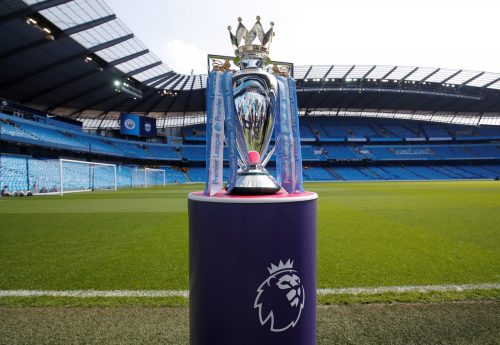 Premier League trophy