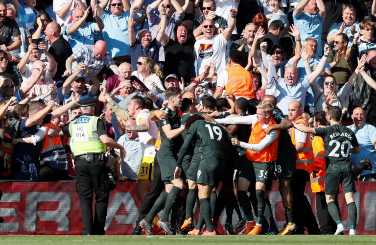 Manchester City: Fans gleefully recall Gabriel Jesus’ goal to clinch 100-point season
