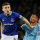 Jonjoe Kenny in action for Everton