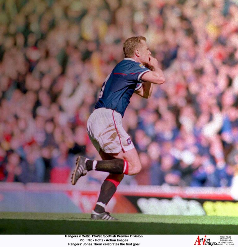 Glasgow Rangers: Fans loved club’s footage of Jonas Thern’s Old Firm goal in 1998