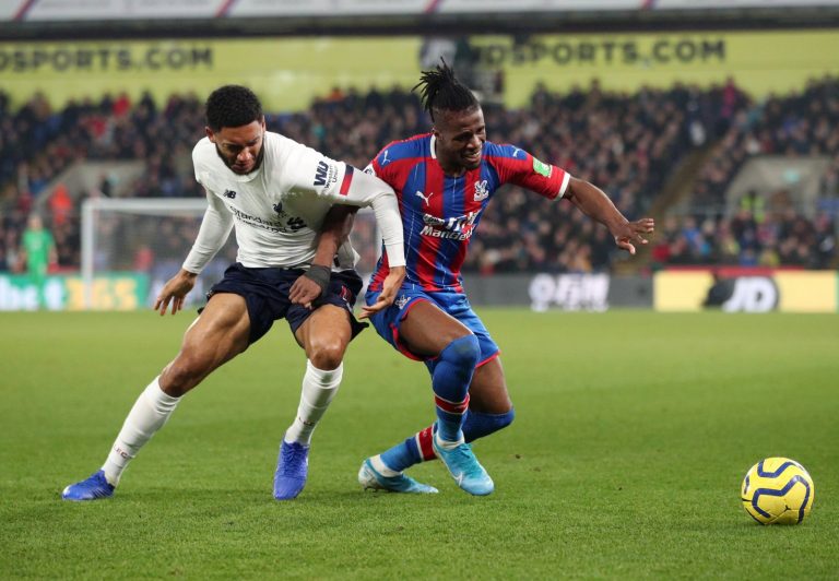 Joe Gomez Wilfried Zaha