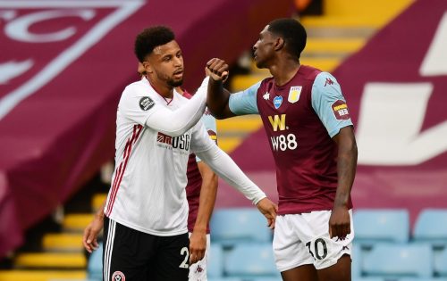 Lys Mousset Kortney Hause Sheffield United Aston Villa