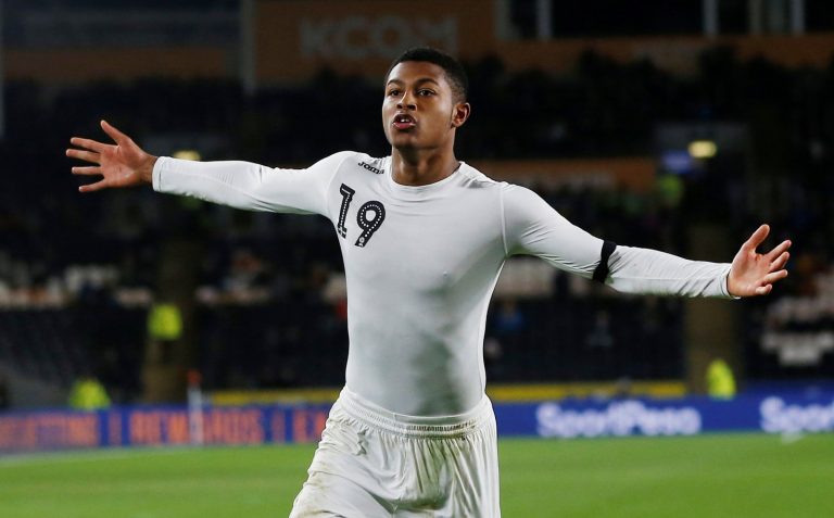 Liverpool: Fans go wild over footage of Rhian Brewster wonder strike
