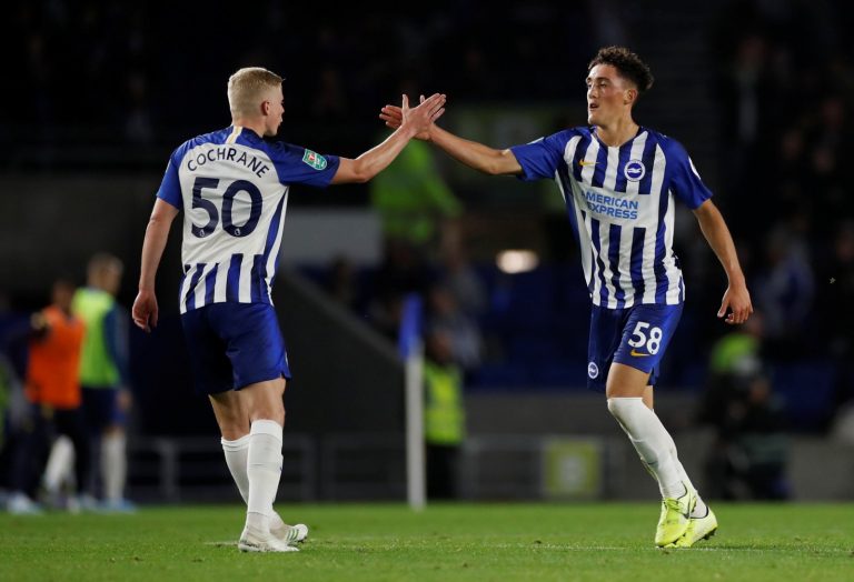 Brighton & Hove Albion: Alex Cochrane targeted by Portsmouth for loan move