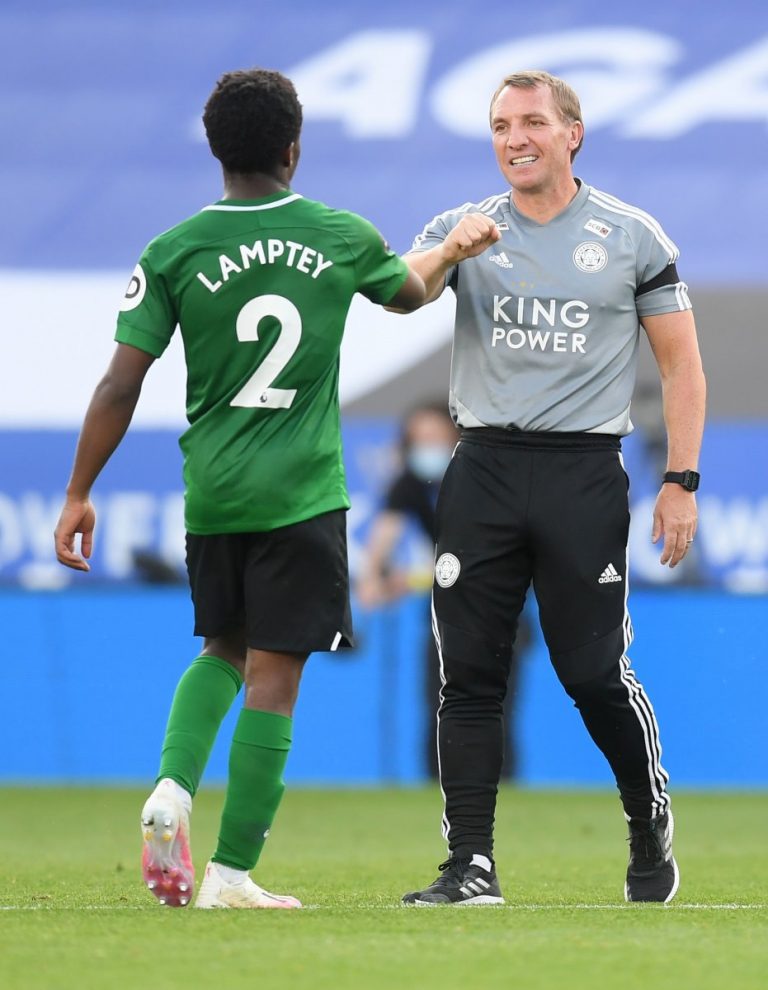Brighton & Hove Albion: Adam Webster has been blown away by Tariq Lamptey’s performances