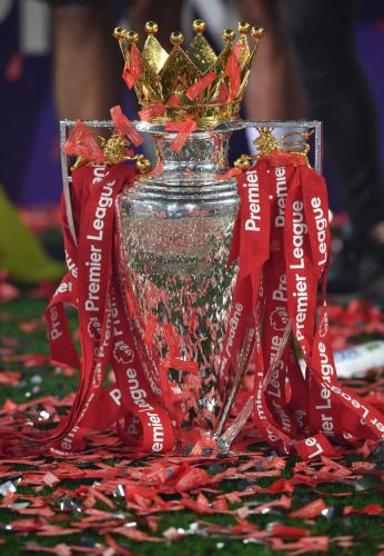 Premier League trophy