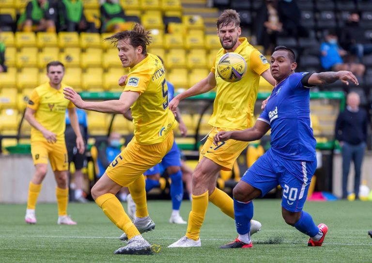 Glasgow Rangers: Charlie Adam slams Alfredo Morelos
