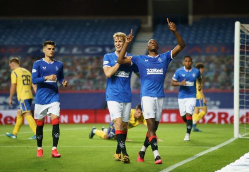 joe-aribo-celebrates-scoring-against-st-johnstone