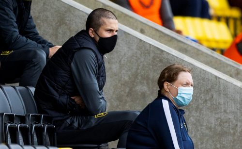 lyndon-dkyes-in-the-stands-against-rangers