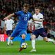 daniele rugani in action for italy against england