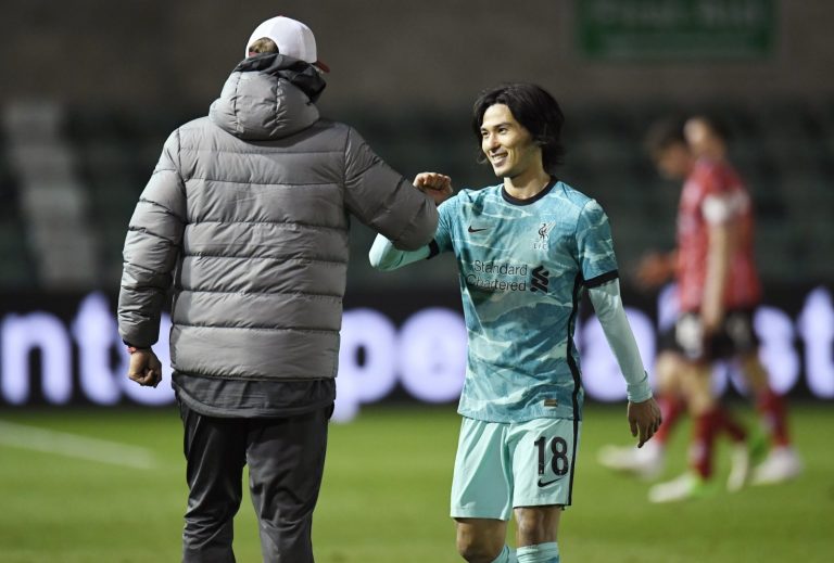 Liverpool: Fans heap praise on Takumi Minamino’s performance vs Lincoln