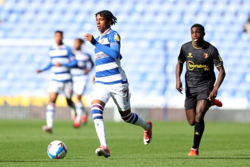 Reading's-Michael-Olise-in-action-against-Watford
