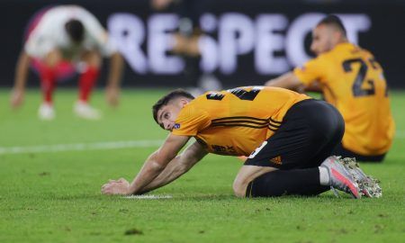 Wolverhampton-Wanderers'-Ruben-Vinagre-looks-dejected-after-the-match
