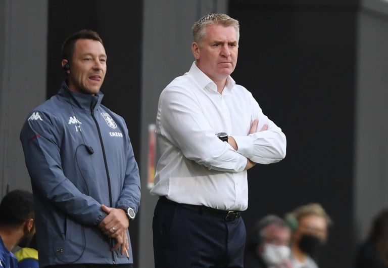 Aston-Villa-manager-Dean-Smith-and-John-Terry-during-the-match