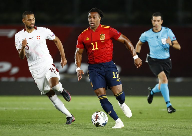 Spain's-Adama-Traore-in-action