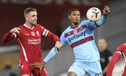 West-Ham-United's-Sebastien-Haller-in-action