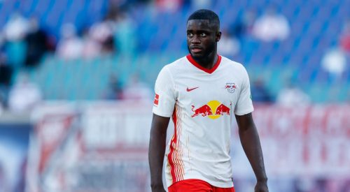 RB-Leipzig's-Dayot-Upamecano-reacts