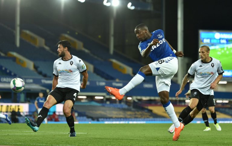 Everton: Fans gush over Niels Nkounkou update
