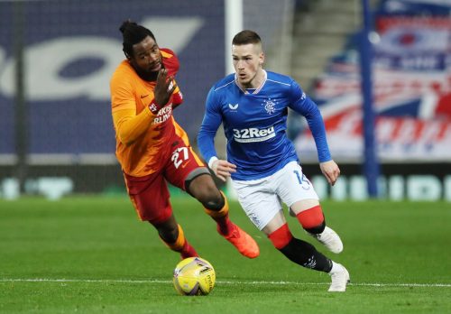 Ryan Kent in action vs Galatasaray