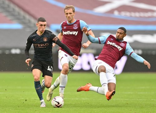 West Ham midfielder Soucek