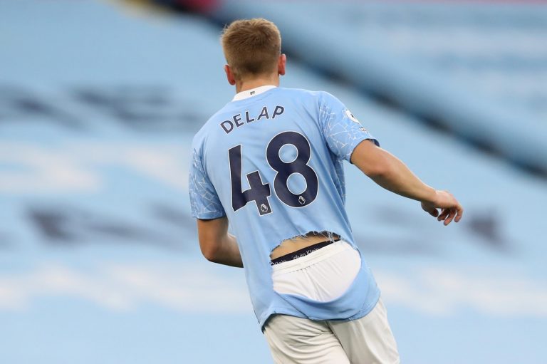 liam delap plays for man city against bournemouth