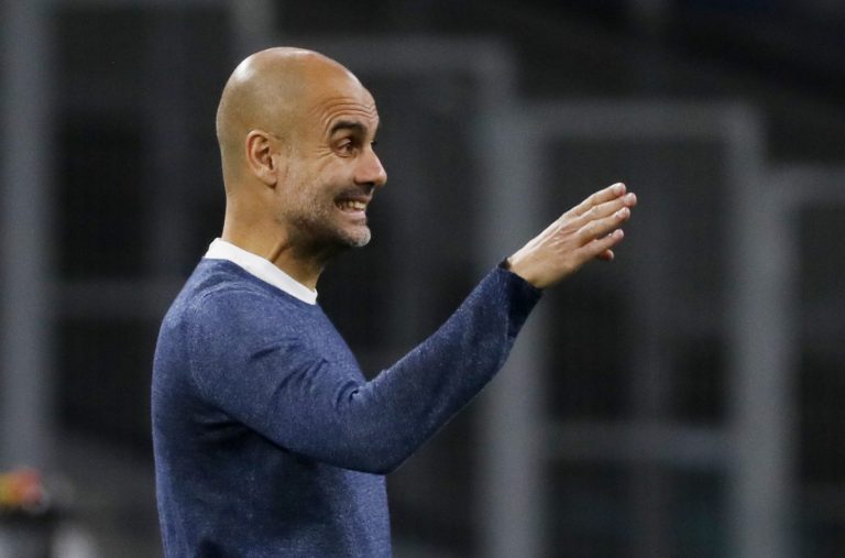 pep guardiola happy at man city
