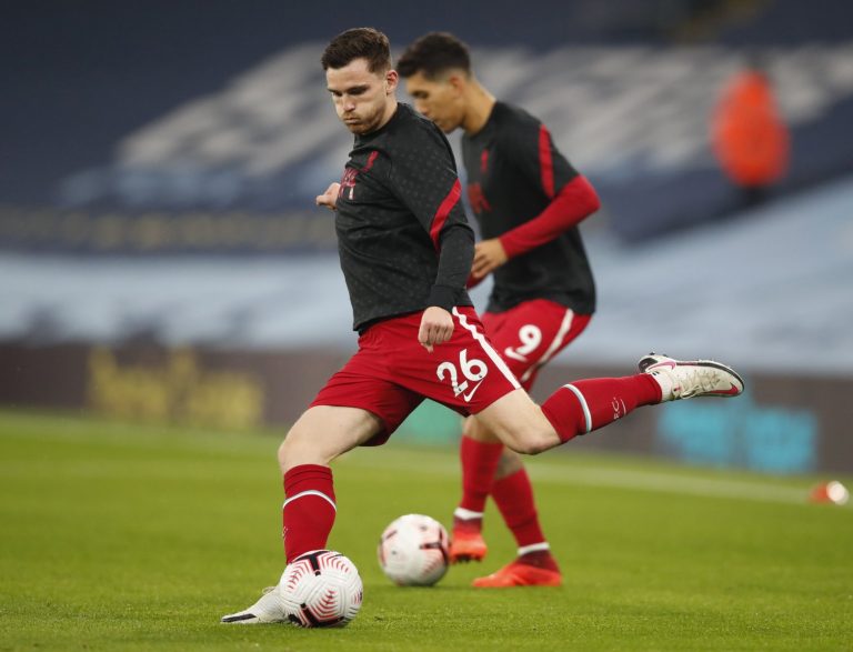 Liverpool: Andy Robertson ‘worried’ by hamstring in latest episode in Reds’ injury crisis