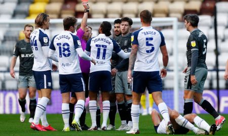 Sheffield-Wednesdays-Josh-Windass-is-shown-a-red-card