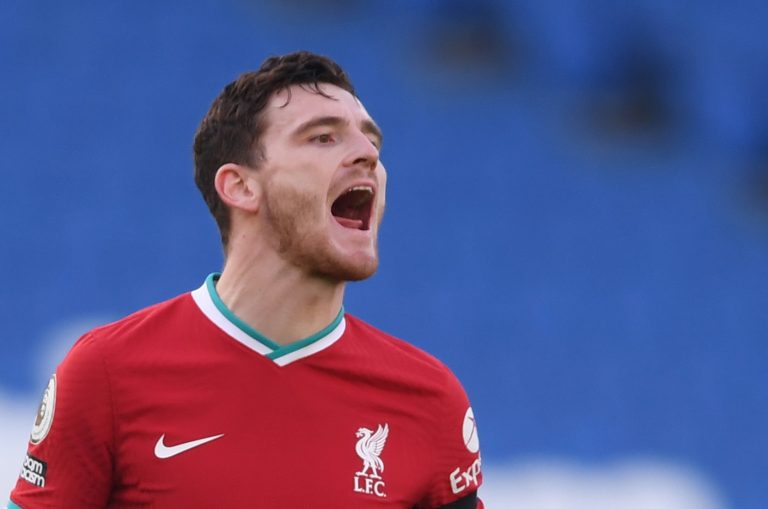 Liverpool: Andy Robertson has disasterclass during Brighton draw
