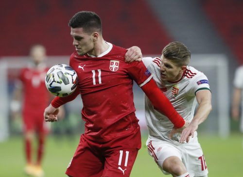 west ham eye move for luka jovic as fans react.