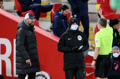 Liverpool: Mark Halsey discusses Jurgen Klopp’s booking against West Brom