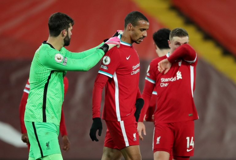 Liverpool: Fans rage as Joel Matip doubtful for Manchester United tie