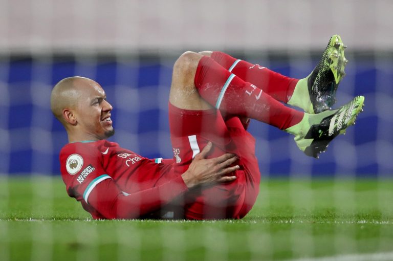 Liverpool: Fabinho missing from Thursday training session