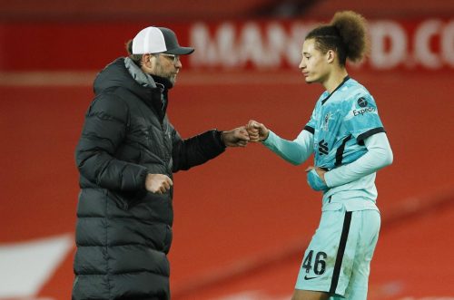 Liverpools-Rhys-Williams-with-manager-Jurgen-Klopp