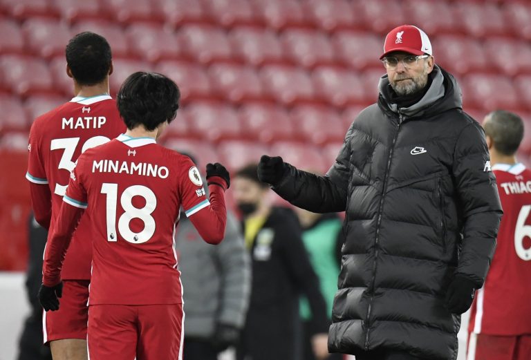 Liverpool: Fans question decision to stick with Origi after Minamino goal