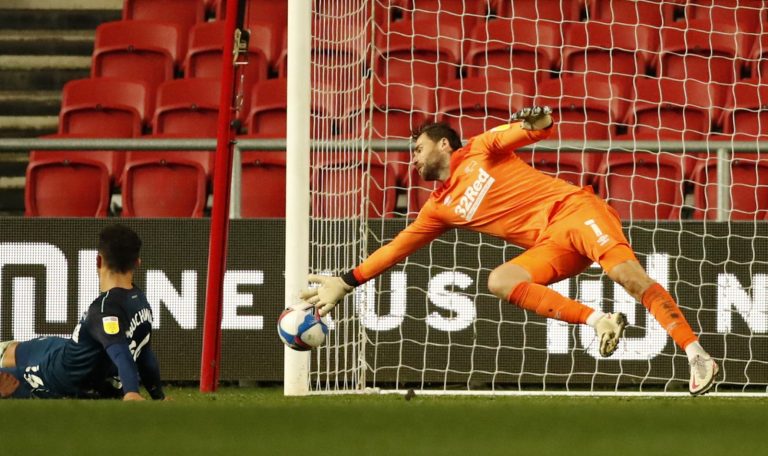 Derby County: Fans slate David Marshall following Forest clash