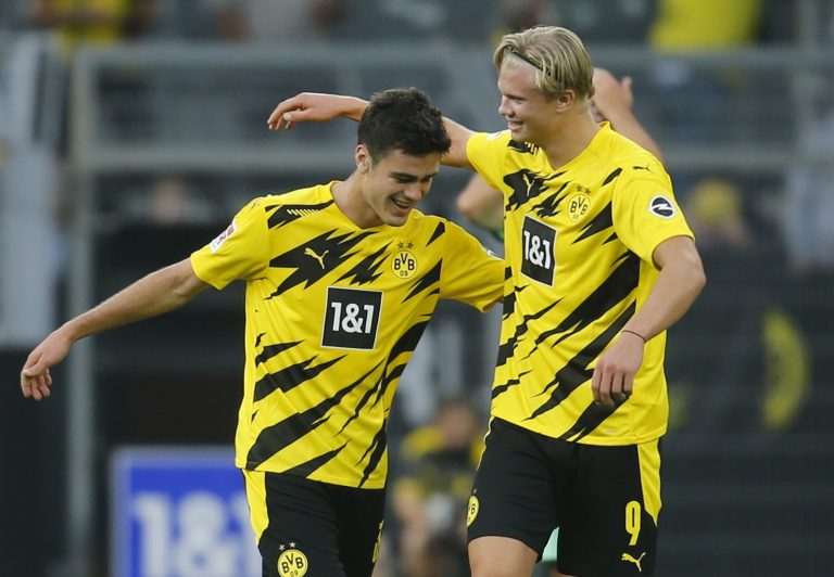giovanni reyna and erling haaland on man city target list