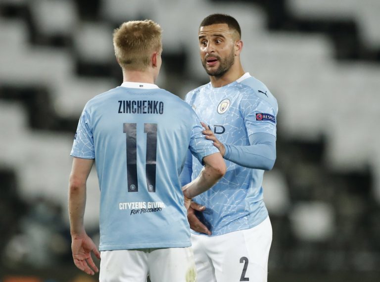 Manchester City: Sky Blues blown away by Oleksandr Zinchenko display