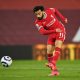 Liverpool's Mohamed Salah takes a shot