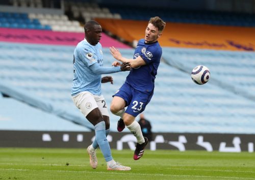 man city star benjamin mendy vs chelsea.J