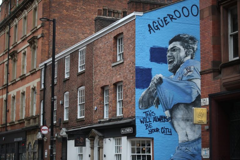 Man City: Fans rage at Sergio Aguero mural news