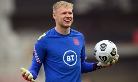 sheffield united keeper aaron ramsdale with england.