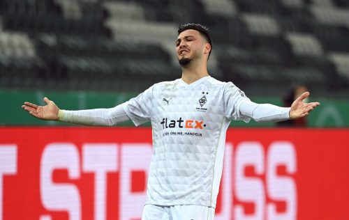 ramy bensebaini for borussia monchengladbach