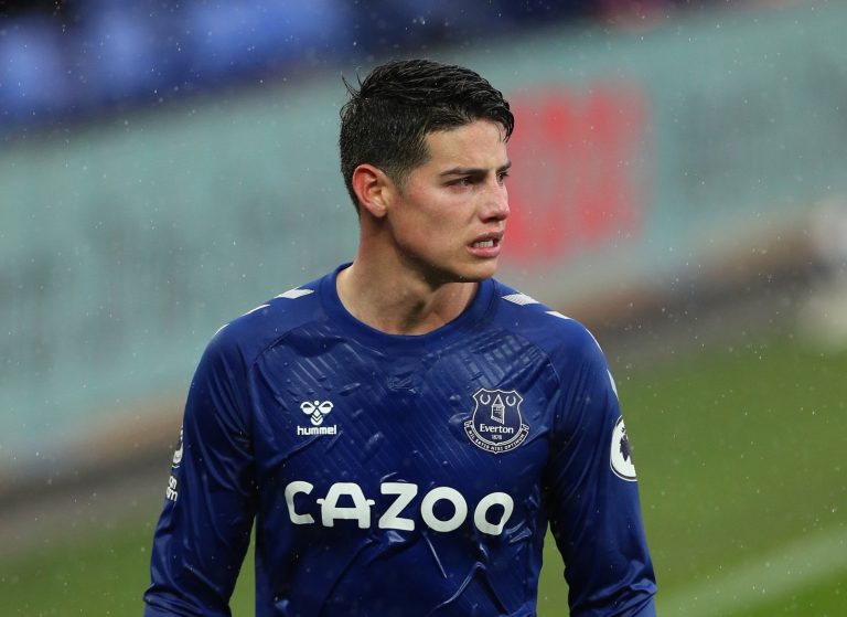 Everton: James Rodriguez close to Milan move