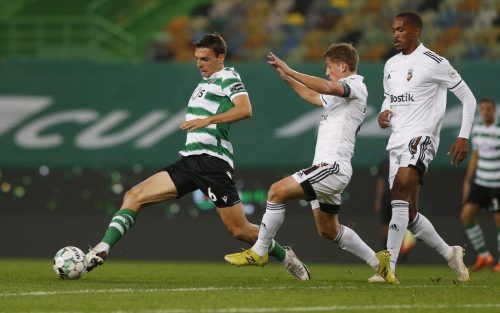 joao palhinha in action for sporting lisbon