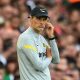 Thomas Tuchel on the touchline for Chelsea