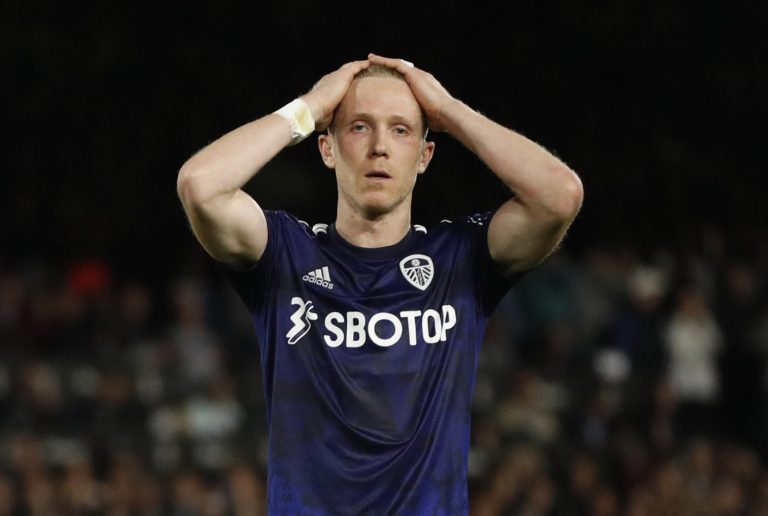 Adam Forshaw in Leeds United penalty shoot-out