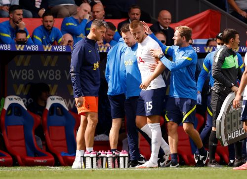 Eric Dier coming off injured for Tottenham Hotspur