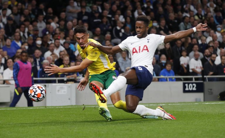 ryan sessegnon in action for spurs