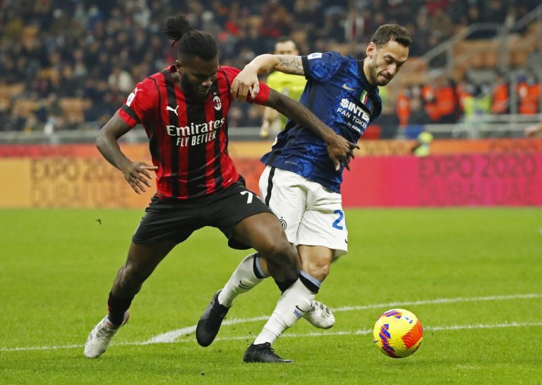 ac milan star franck kessie vs inter milan